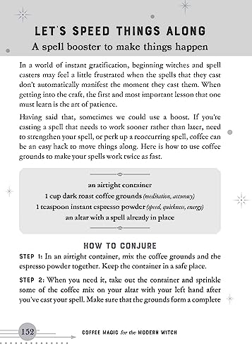 Coffee Magic for the Modern Witch: A Practical Guide to Coffee Rituals, Divination Readings, Magical Brews, Latte Sigil Writing, and More (Books for Modern Witches)
