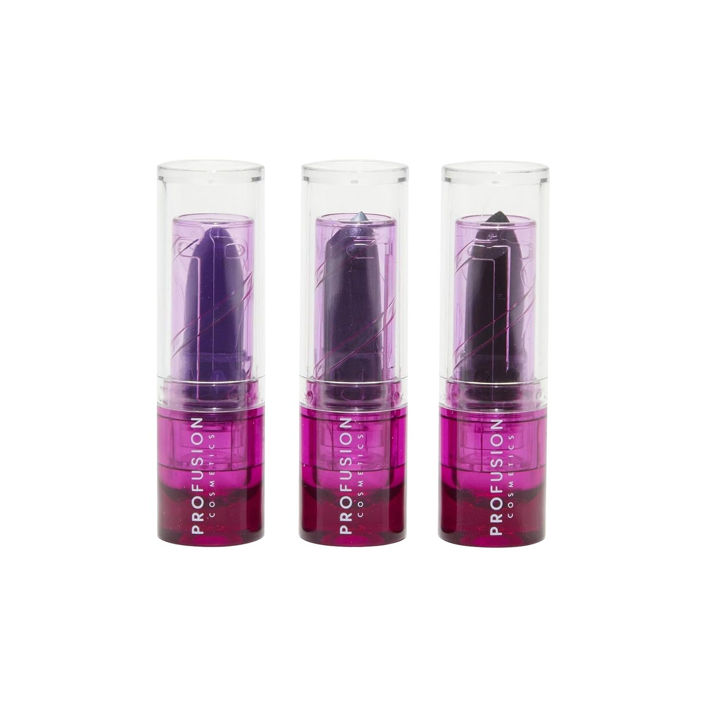 Profusion Cosmetics Sea Witch 3 PC Satin Lip Tint Set, Long Lasting Glamour with Mesmerizing Shades, Dive Into Intense Color and Rise Your Makeup Routine With Premium Beauty Tool