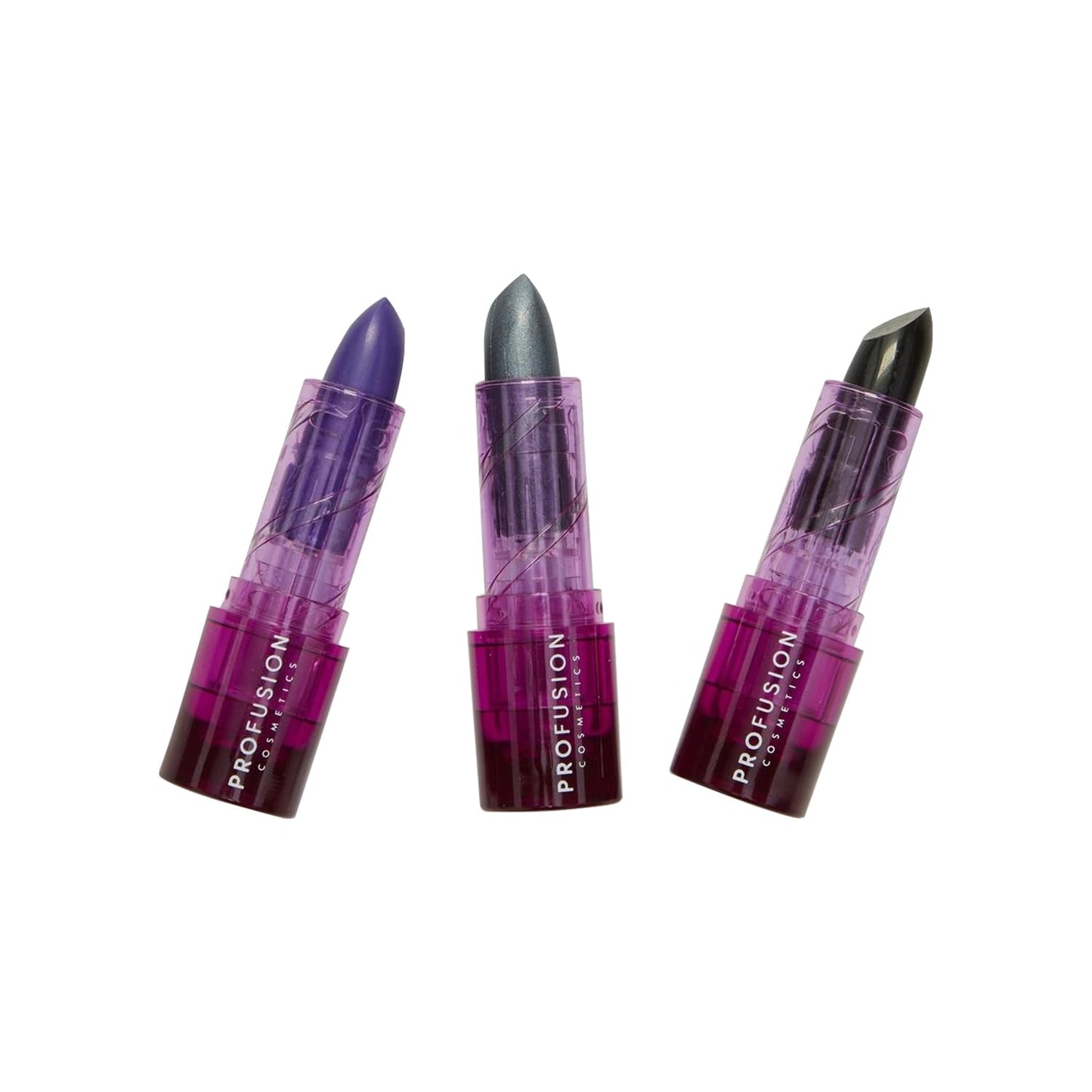 Profusion Cosmetics Sea Witch 3 PC Satin Lip Tint Set, Long Lasting Glamour with Mesmerizing Shades, Dive Into Intense Color and Rise Your Makeup Routine With Premium Beauty Tool