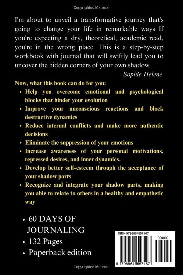 Shadow Work Journal and Workbook for Adult Women |2 books in 1|: The complete step-by-step guide to release emotional blocks, heal your inner child, and integrate your shadow