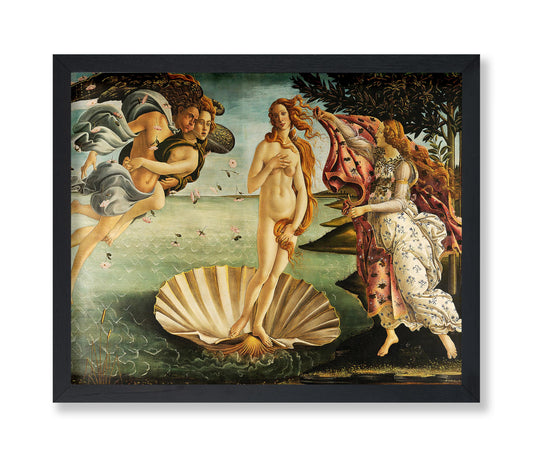 Poster Master Vintage Birth of Venus Poster - Retro Aphrodite Goddess Print - Mythology Art - Renaissance Art - Gift for Men & Women - Decor for Bedroom, Living Room or Dorm - 8x10 UNFRAMED Wall Art