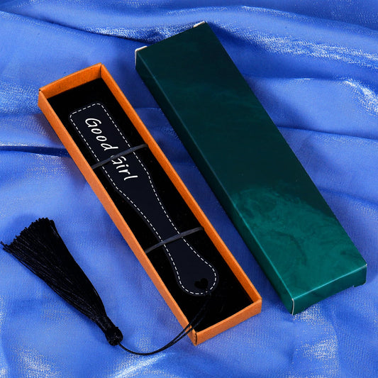 Bookish Gifts Dark Romance Book Lovers Gifts Good Girl Paddle Bookmark Birthday Gifts for Friends Female Girlfriend Wife Sister Funny Gifts for Women Spicy Reader Christmas Valentines Gifts for Her